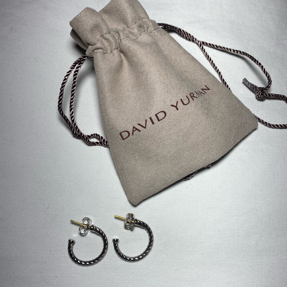 David Yurman Hoop Earrings